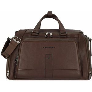 Piquadro Carl reistas leer 51 cm laptopvak dark brown