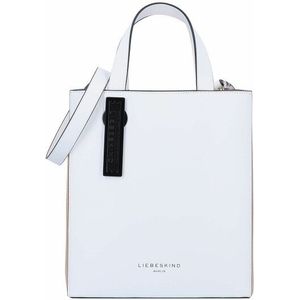 Liebeskind Paper Bag Handtas S Leer 22 cm offwhite