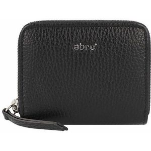 abro Adria Portemonnee Leer 10.5 cm black-nickel