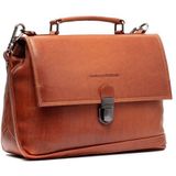 The Chesterfield Brand Renata Aktetas Messenger Leer 29 cm cognac