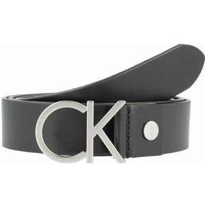 Calvin Klein CK Logo Riem Leer black 95 cm