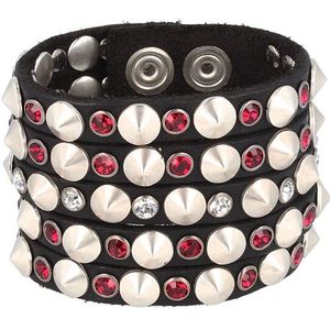 Campomaggi Armband Leer 20 cm  zwart