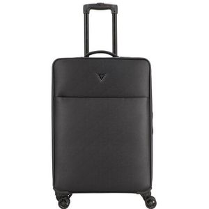 Guess Napoli 4 wielen Cabinewagen 68 cm  zwart