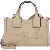 Karl Lagerfeld Skuare Handtas 22 cm  beige