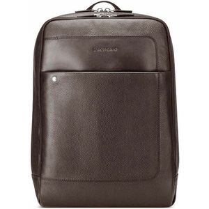 Roncato Alaska Rugzak RFID-bescherming Leer 39.5 cm Laptop compartiment mogano