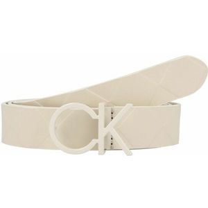 Calvin Klein Re-Lock Riem dk ecru 80 cm