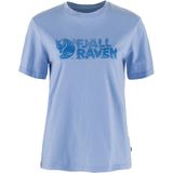 Fjällräven Dames T-shirt Lush Logo T-Shirt W, ultramarine, Maat: S