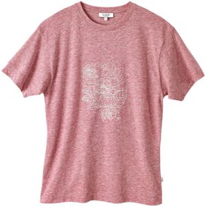 Aigle Dames T-Shirt Mirvin, rood-gemêleerd, Maat: XS