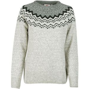 Fjällräven Damestrui Övik Knit Sweater W, grey, Maat: L