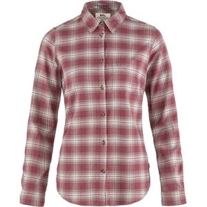 Fjällräven Damesblouse Övik Flannel Shirt W, violet, Maat: S