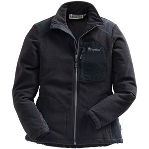 Pinewood Dames fleecejack Wildmark Membran, zwart, Maat: XS