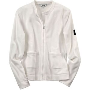 Aigle Dames Fleecevest Fadew, wit, Maat: 36
