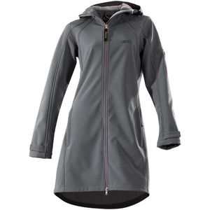OWNEY Dames Softshelljas City Hiker, antraciet, Maat: XS