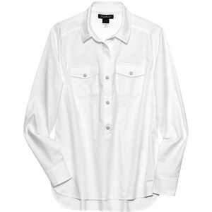 Ariat Damesblouse WMS Loyola Popover Shirt, wit, Maat: L