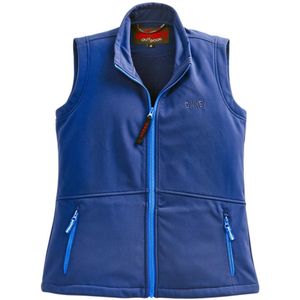 OWNEY Dames Softshell-vest Basic Vest, blauw, Maat: XXS