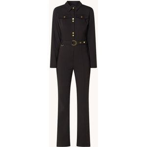 NIKKIE Auckland slim fit jumpsuit met ceintuur