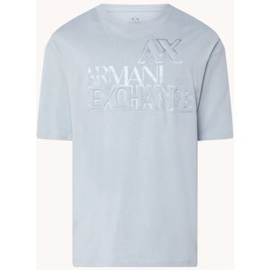 Armani Exchange T-shirt met 3D-logoprint