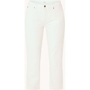 Ba&sh Devon high waist straight leg cropped jeans met gekleurde wassing