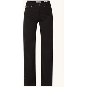 Lois High waist straight leg jeans met stretch