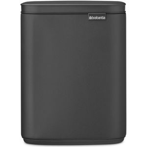 Brabantia Bo Prullenbak - 7 liter - Mineral Infinite Grey