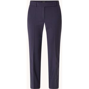 Claudia Sträter High waist straight fit pantalon in wolblend