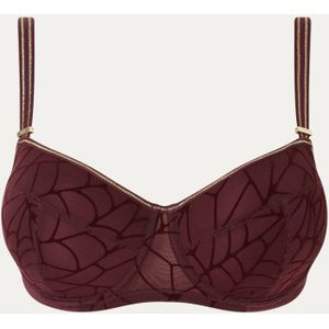 Marlies Dekkers The Adventuress balconette bh met flockprint