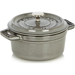 Staub Cocotte/Braadpan Rond met Deksel (geschikt Voor Inducti