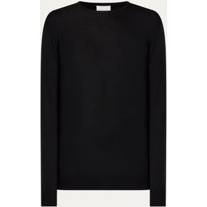 Profuomo Fijngebreide pullover van merino wol