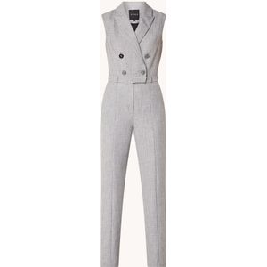 NIKKIE Asti Melange jumpsuit met gemêleerd dessin