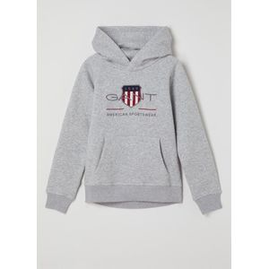 Gant Hoodie met logoborduring