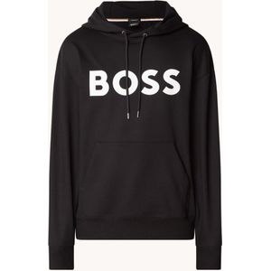 HUGO BOSS Sullivan hoodie met kangoeroezak en logoprint