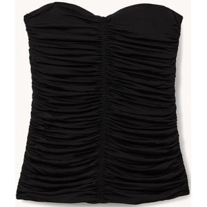 Reiss Marina strapless top met ruches