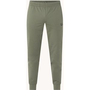 Emporio Armani Tapered fit cropped joggingbroek met logoprint