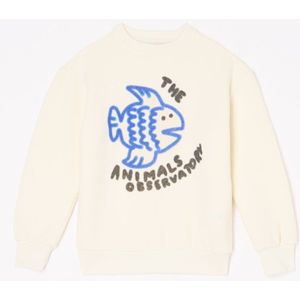 The Animal Observatory Bear sweater met print