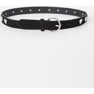 Fabienne Chapot Bold Love riem van suède met studs