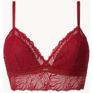 HUGO BOSS Bianca voorgevormde bralette van kant