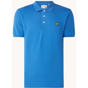 Lyle & Scott Regular fit polo van biologisch piqué katoen met logo