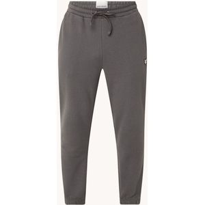 Lyle & Scott Tapered fit joggingbroek van piqué katoen met logo