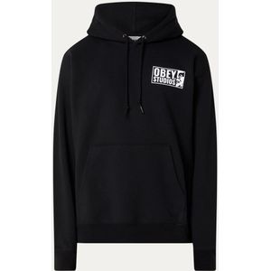 Obey Studios Icon hoodie met logo- en backprint