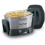 Fritel FF 1200 Één/Één Onafhankelijke Friteuse Antraciet - Metallic - Friteuse - Grijs