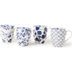 Tokyo Design Studio - Flora Japonica Mug Set 4pcs 8.5x10.2cm 380ml