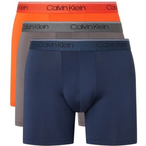Calvin Klein Cotton Stretch boxershorts met logoband in 3-pack