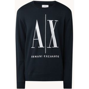 Armani Exchange Sweater met logoborduring