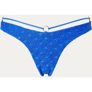 Luli Fama Bikinislip met lurex en cut-out detail