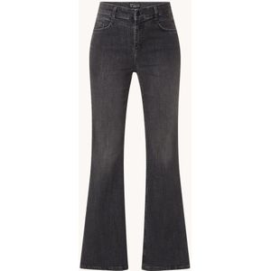 Expresso High waist flared jeans met gekleurde wassing