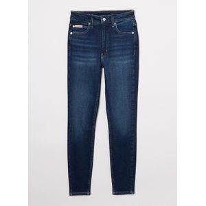 Calvin Klein High waist cropped skinny jeans met donkere wassing