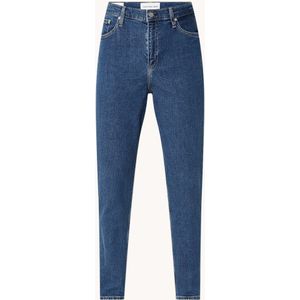 Calvin Klein High waist mom jeans met medium wassing