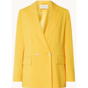 Vanilia Double-breasted blazer met klepzakken