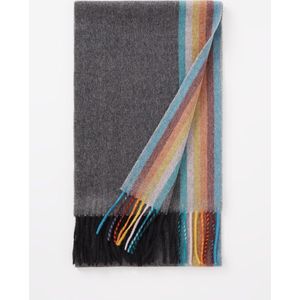 Paul Smith Sjaal van kasjmier met streepprint 170 x 25 cm
