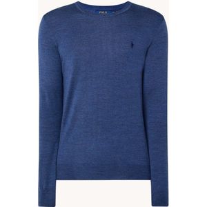 Ralph Lauren Fijngebreide pullover van wol met logo